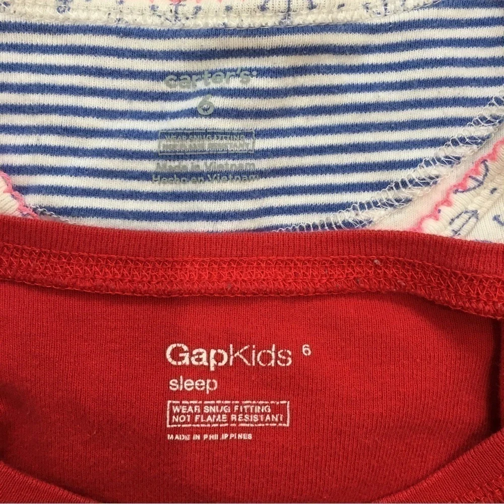 Gap / Carter's little girls cotton sleep T-shirt